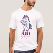 Floss Babe Eenhoorn T-shirt (Voorkant)