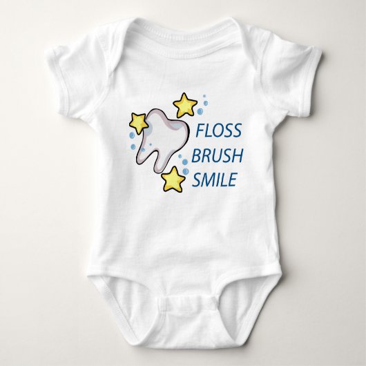 Floss Brush Smile Romper (Voorkant)