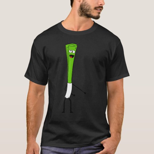 FLOSS DANCE Shirt Leek T-Shirt Gift Idee Floss Dan (Voorkant)