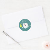 Floss Dentist (vel van 20) Sticker (Envelop)