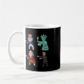 Floss Like A Boss Oom Sam Ben Franklin Liberty 4 Koffiemok (Links)