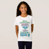 Floss Rule Phonics leren van de Engelse taal T-shirt (Voorkant volledig)