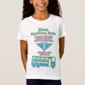 Floss Rule Phonics leren van de Engelse taal T-shirt (Voorkant)