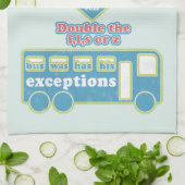 Floss Rule Phonics leren van de Engelse taal Theedoek (Gevouwen)