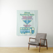 Floss Rule Phonics leren van de Engelse taal Wandkleed (In situ)