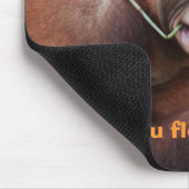 Floss Teeth Dental Care Humor Muismat (Hoek)