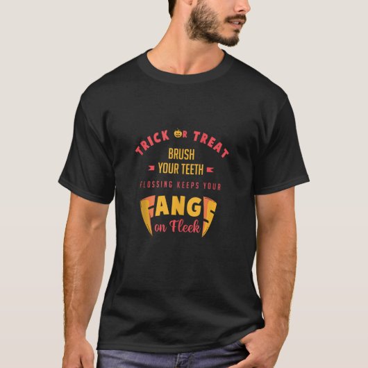 Flossen houdt je tanden op Fleek Tanktop (Voorkant)