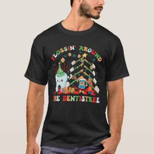 flossen rond de tandarts t-shirt