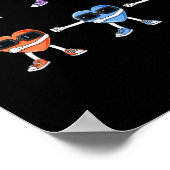 Flossing Hearts Valentijnsdag Floss like a boss B Poster (Hoek)