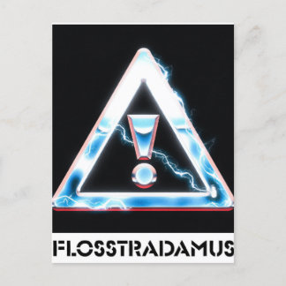 FLOSSTRADAMUS-Briefkaart Briefkaart