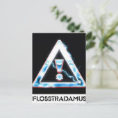 FLOSSTRADAMUS-Briefkaart Briefkaart (Staand voorkant)
