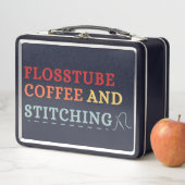 Flosstube Coffee En Stikken - Kruisstekenares (In situ)