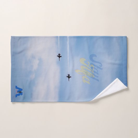 FloState Design "ME"-Man Eruditely Sky Bad Handdoek (Handdoek)