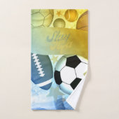 FloState Design "ME"-Man — op een uitstekende mani Bad Handdoek (Handdoek)