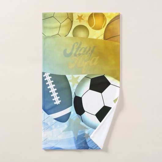 FloState Design "ME"-Man — op een uitstekende mani Bad Handdoek (Handdoek)