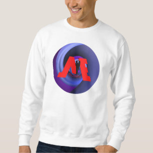 FloState Design "ME"-Man, zuiver Paarse Vortex2 Trui