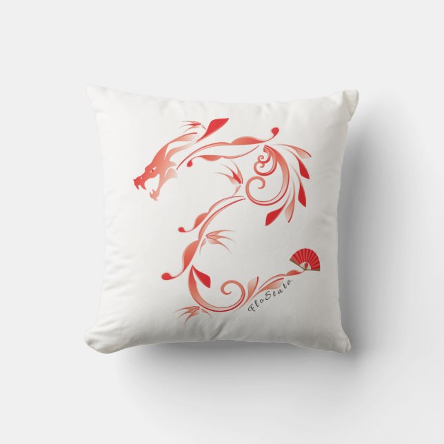 FloState Dragon Pillow Kussen (Voorkant)