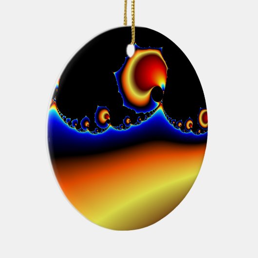 Flotsam Goodega - Fractal Keramisch Ornament (Rechts)