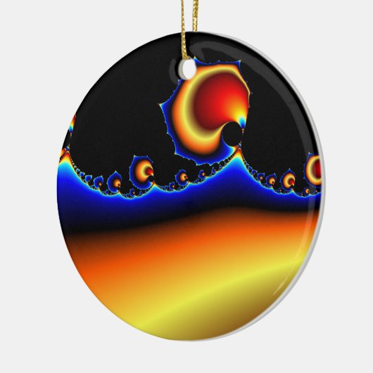 Flotsam Goodega - Fractal Keramisch Ornament (Links)