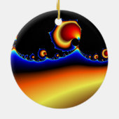 Flotsam Goodega - Fractal Keramisch Ornament (Achterkant)