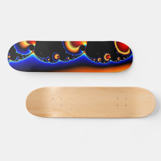 Flotsam Goodega - Fractal Persoonlijk Skateboard (Horizontaal)
