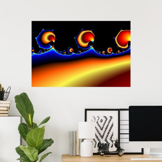 Flotsam Goodega - Fractal Poster (Thuiskantoor)