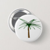 Flotsam Palm Ronde Button 5,7 Cm (Voorkant /achterkant)