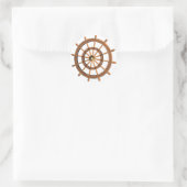 Flotsam Wiel Ronde Sticker (Tas)