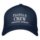 Flottielje Crew geborduurd Pet (Voorkant)