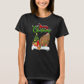Flounder Fish  Xmas Decoration Santa Flounder Chri T-shirt (Voorkant)
