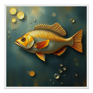 Floundergold Perfect Poster