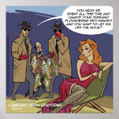 Floundering Husbands Funny Poster (Voorkant)