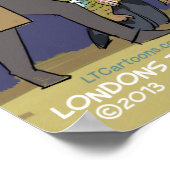 Floundering Husbands Funny Poster (Hoek)