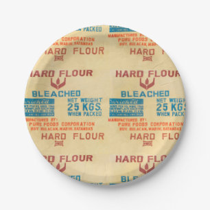 Flour Bags Papieren Bordje