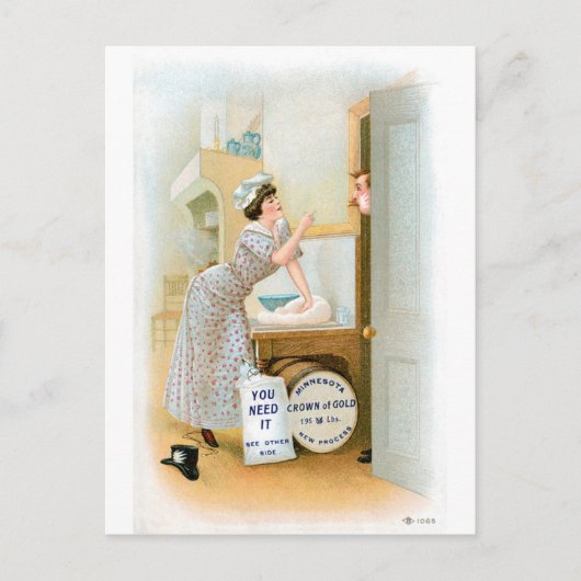 Flour Bakery  Food and Art Briefkaart (Voorkant)