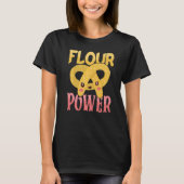 Flour Power Baking Bakery Donut Cake Baker Premium T-shirt (Voorkant)