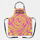 Flour Power Psychedelic Pink Yellow Schort (Voorkant)