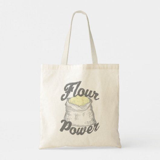 Flour Power T-Shirt Tote Bag (Achterkant)