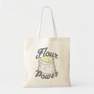 Flour Power T-Shirt Tote Bag