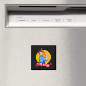 Flour Wer - Funny Baking &amp; Pastry Baker - Baki Magneet (Insitu (Vaatwasser))