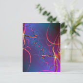 Flourescent Briefkaart (Staand voorkant)