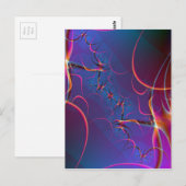 Flourescent Briefkaart (Voorkant / Achterkant)