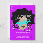 Flourescent Night Club-promotiemateriaal Kaart (Voorkant)