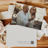 Flourish Accent | Photo Wedding Save The Date