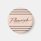 Flourish Counseling Co. Magnet (Voorkant)