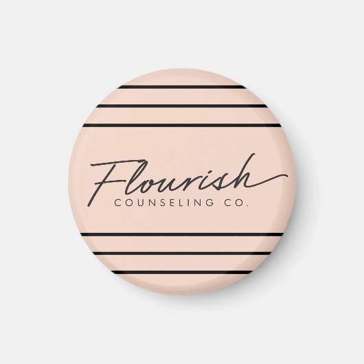 Flourish Counseling Co. Magnet (Voorkant)