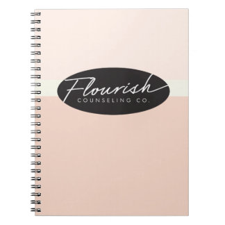 Flourish counseling Co. Spiral Photo Notebook Notitieboek