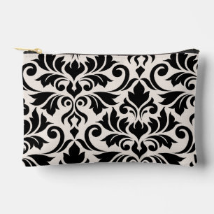 Flourish Damask Art I Zwart op Crème Etui