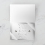 Flourish Diamond 60th Anniversary Verjaardagskaart Kaart (Binnen)