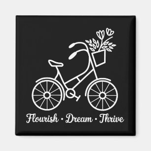Flourish Dream Thrive Bloemenfiets 8647 Funny Anti Magneet